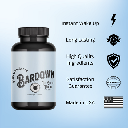 Bardown Smelling Salts – Premium Ammonia Inhalants