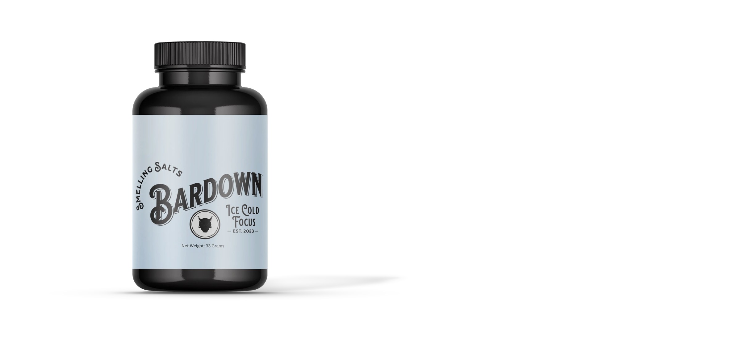 Bardown smelling salts bottle